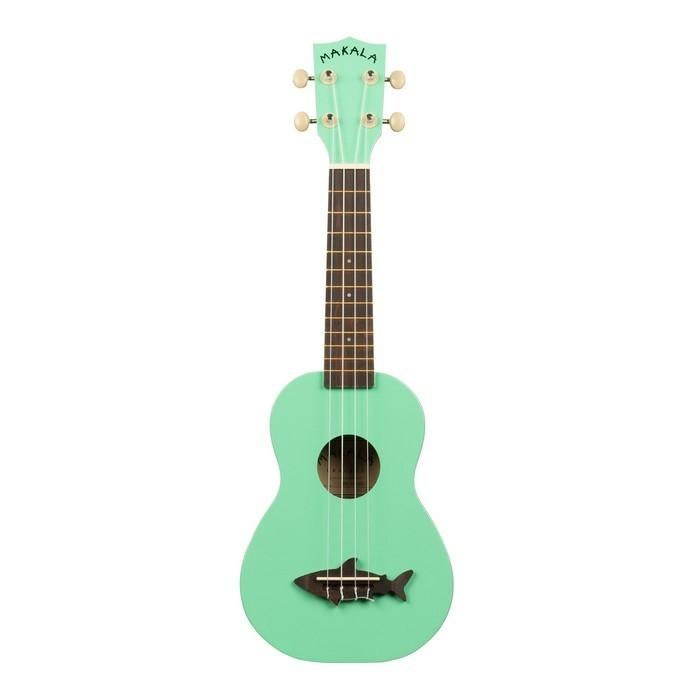 Kala Makala Shark Surf Green sopraan ukelele, ., Nieuw, Ophalen of Verzenden, Akoestische gitaar