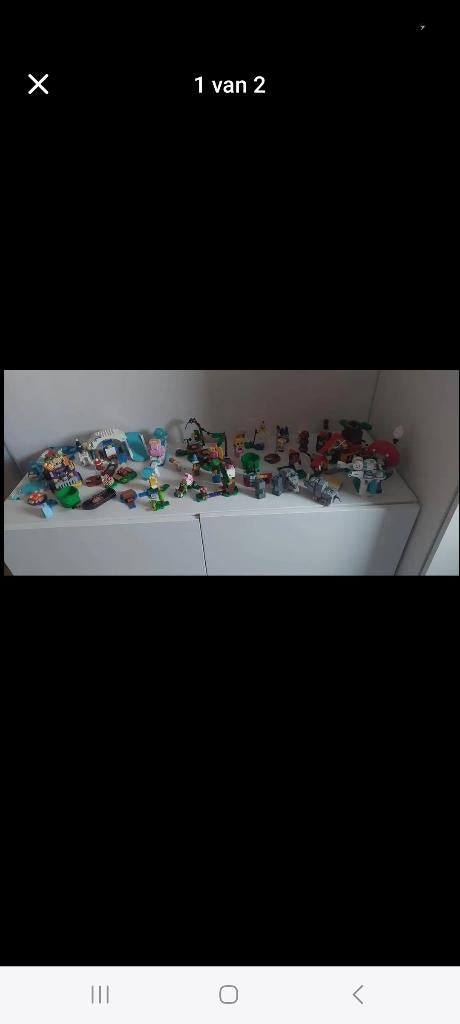 Mario lego, Kinderen en Baby's, Speelgoed | Duplo en Lego, Gebruikt, Lego, Complete set, Ophalen of Verzenden