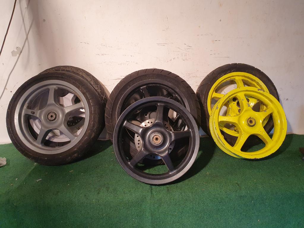 Yamaha Aerox Velgen velg wiel wielen voorwiel achterwiel, Ophalen of Verzenden, Gebruikt, Blok, Yamaha