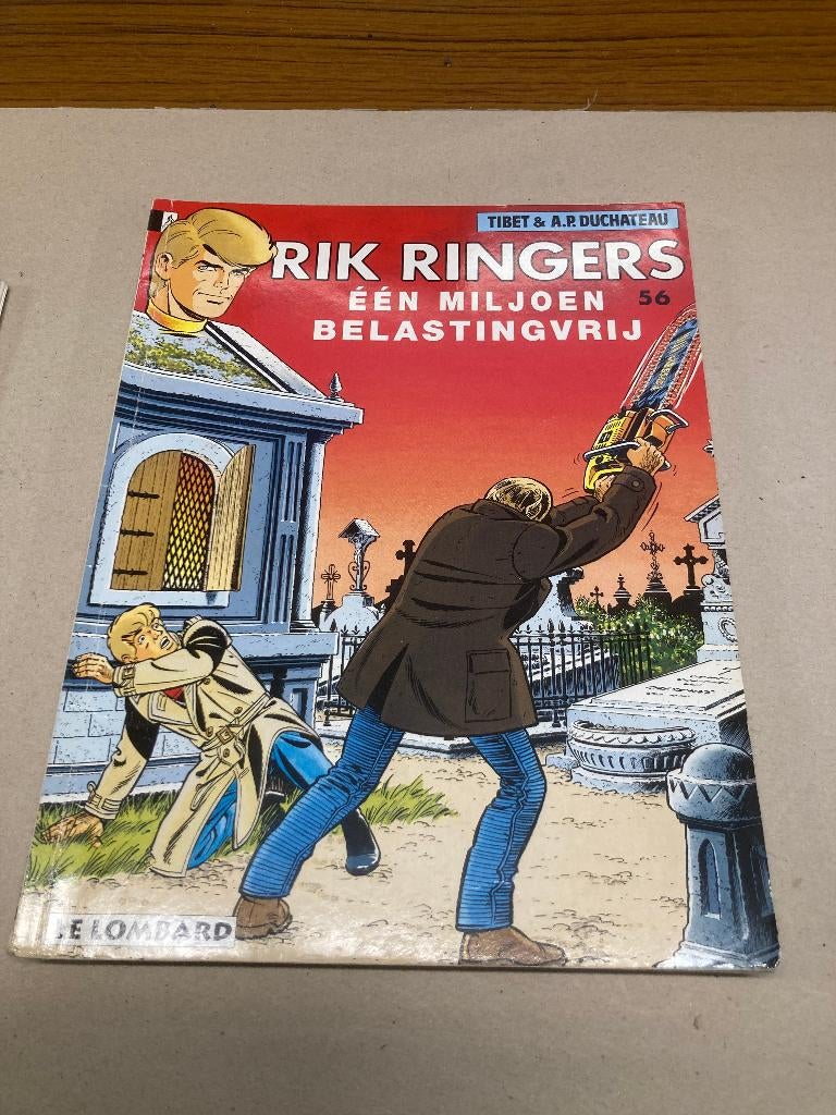 T.K. nog 20 Stripboeken van Rik Ringers zie actuele lijst, Meerdere stripboeken, Ophalen of Verzenden, Gelezen, Tibet en A. P. Duchateau