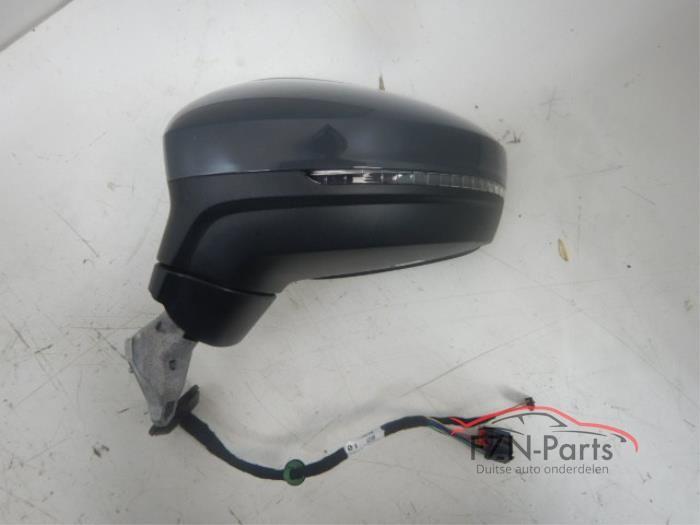 VW Tiguan 5NA Spiegel Links Inklap+Side (Zij,Buitenspiegel), Ophalen of Verzenden, Gebruikt