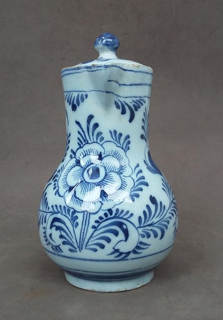 Omstreeks 1675 - 1725 Bodemvondst Delftse Kruik Kan, Antiek en Kunst, Antiek | Keramiek en Aardewerk, Ophalen of Verzenden