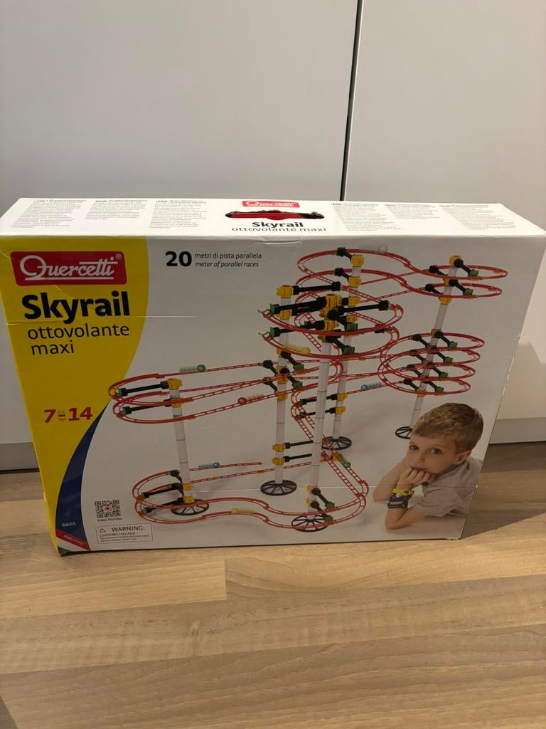 3x Quercetti knikkerbaan, Ophalen of Verzenden, Zo goed als nieuw, Bouwen