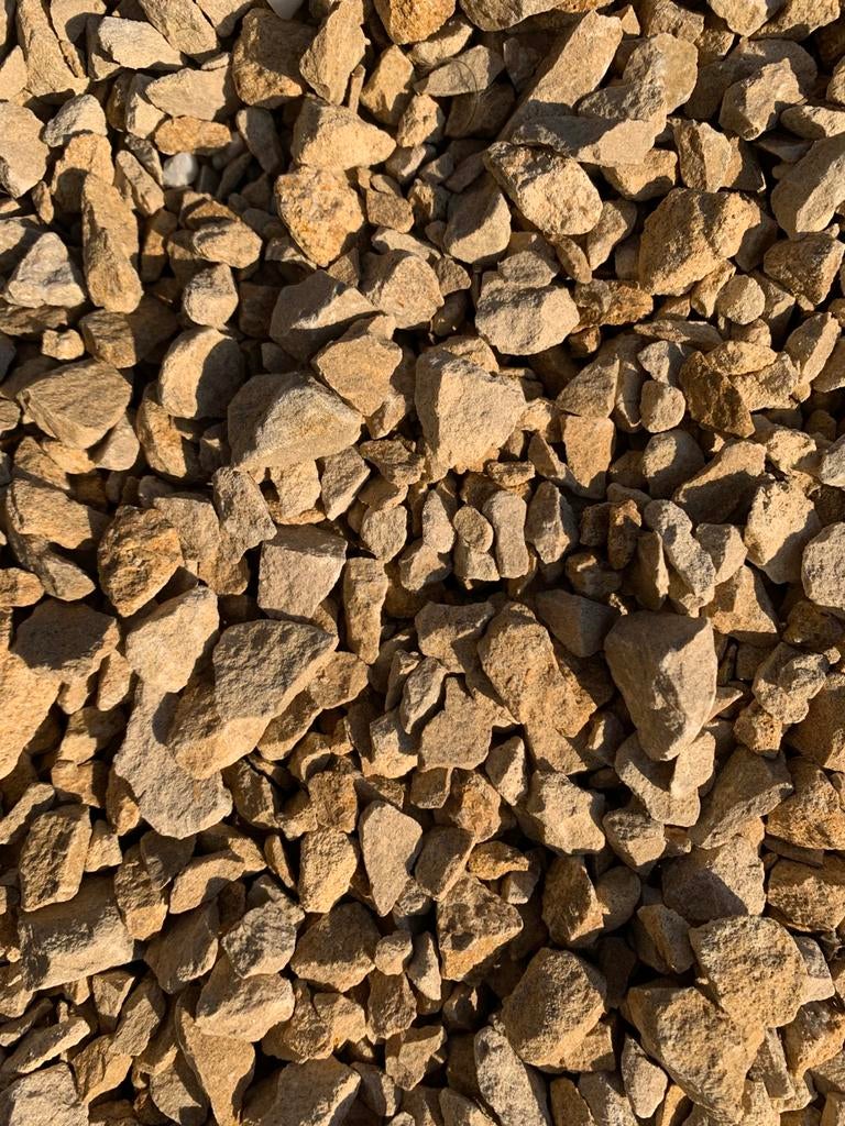 Dolomiet split geel 8-16 kiezel grind bestrating, Tuin en Terras, Grind, Keien en Split, Ophalen of Verzenden, Nieuw, Split