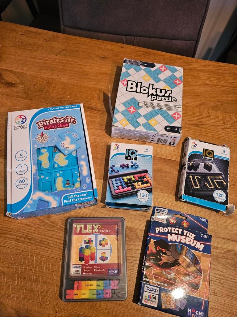 Diverse smartgames/ IQ spellen, Ophalen of Verzenden, Minder dan 500 stukjes