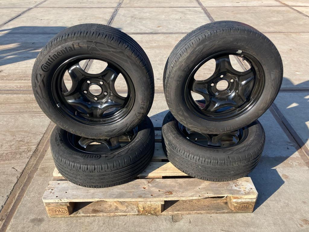 wielen met banden, 16 inch, Banden en Velgen, Zomerbanden, Bestelwagen