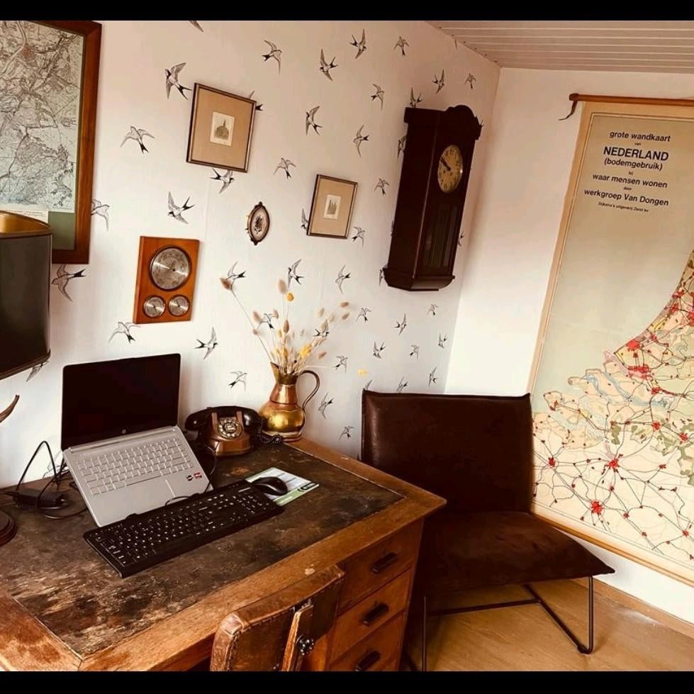 Vintage bureau, Ophalen, Gebruikt, Bureau