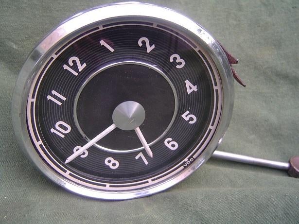Mercedes 1951 VDO auto klok PKW Uhr car clock 170, Ophalen of Verzenden, Gebruikt, Mercedes-Benz