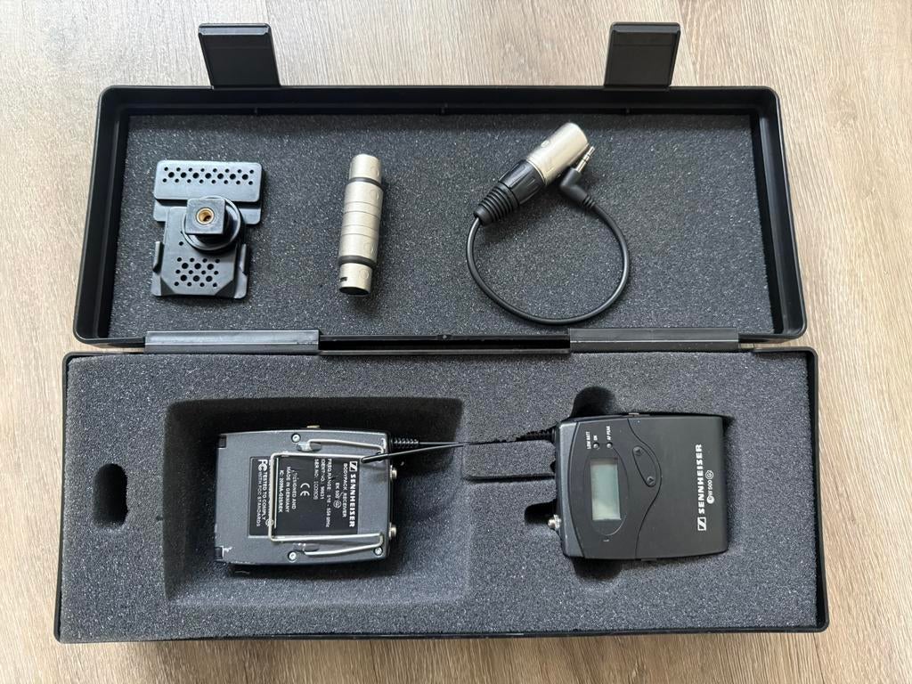 Sennheiser EW500 beltpack zender en ontvanger (518 - 554MHz), Ophalen of Verzenden, Zo goed als nieuw, Overige typen