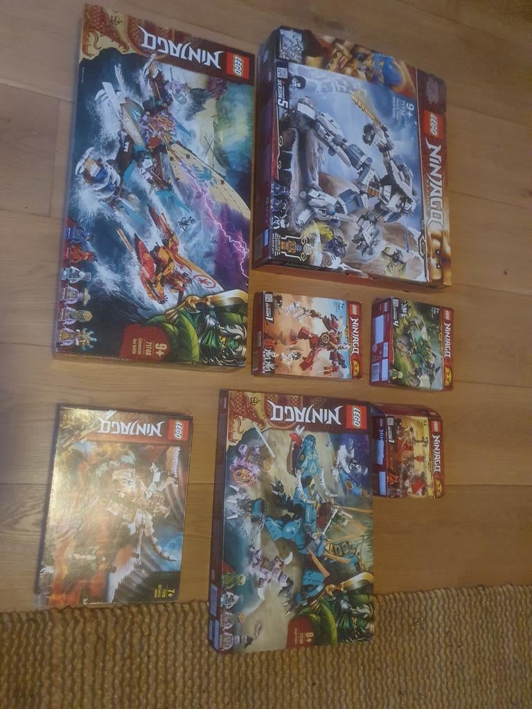 Ninjago Sets Compleet met Doos en Instructies, Kinderen en Baby's, Speelgoed | Duplo en Lego, Zo goed als nieuw, Lego, Complete set