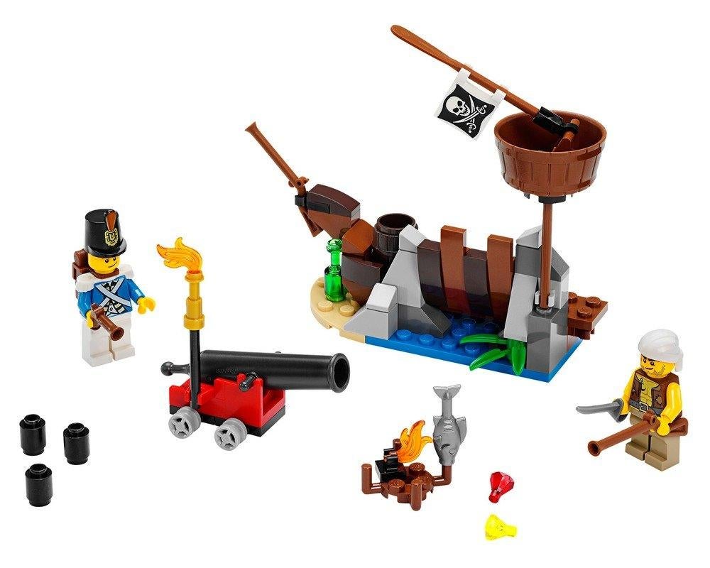 Lego Pirates III Set 70409 - Shipwreck Defense, Kinderen en Baby's, Verzenden, Gebruikt, Complete set, Lego