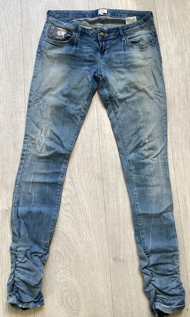 Blauwe dames jeans - maat W29 van The sting, Ophalen of Verzenden, Gedragen, Blauw, W28 - W29 (confectie 36)