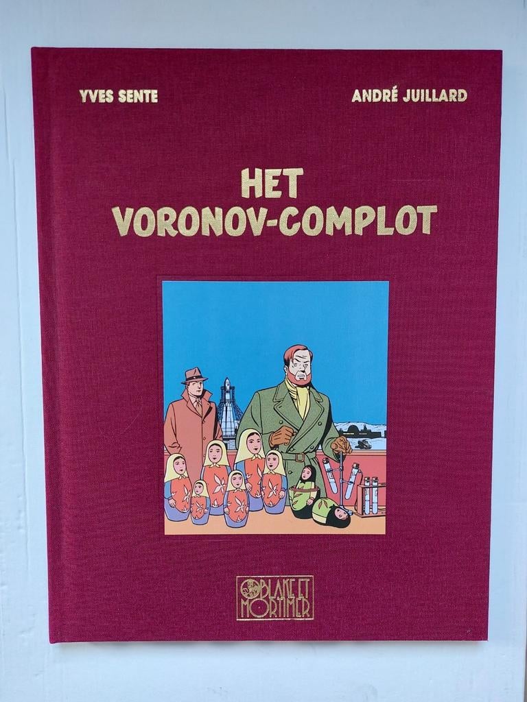 Het Voronov-complot Blake en Mortimer Luxe rode uitv., Boeken, Stripboeken, Zo goed als nieuw, Eén stripboek, Ophalen of Verzenden