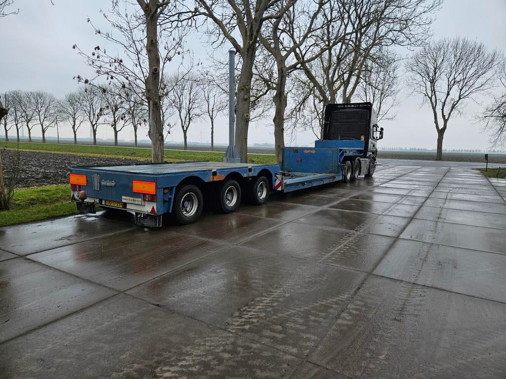 Nooteboom euro-dieplader zeer nette staat, Auto's, Vrachtwagens, Particulier, Ophalen