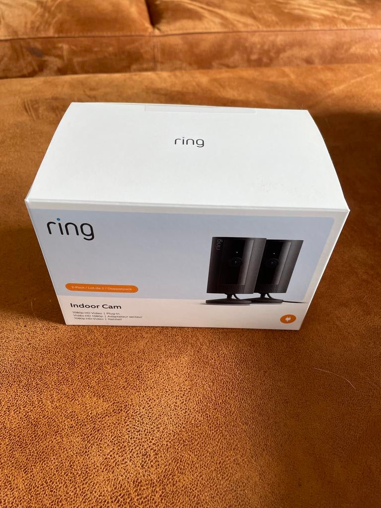 Ring Indoor Cam set van 2, Ophalen of Verzenden, Nieuw, Binnencamera