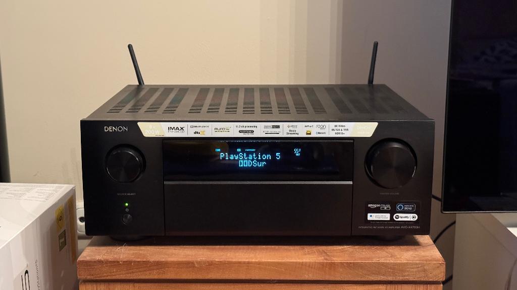 Denon AVC-X4700H (zwart) versterker / in uitstekende staat, Ophalen, Gebruikt, Denon, 120 watt of meer