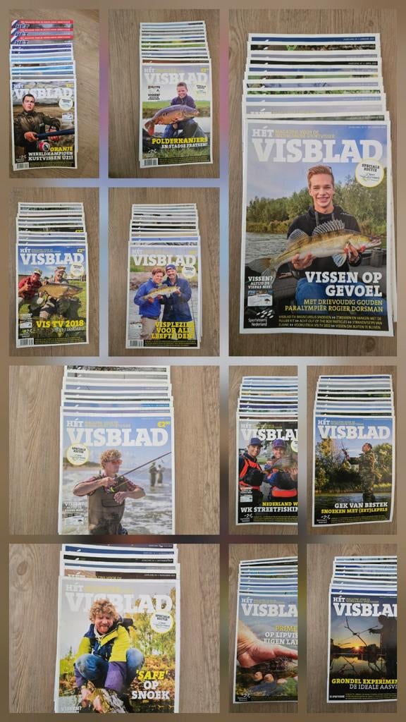 Het Visblad - jaargang 41 t/m 51 (2015 t/m 2025), Ophalen of Verzenden, Zo goed als nieuw, Sport en Vrije tijd