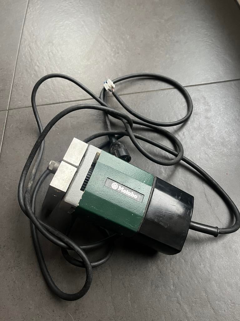 Metabo 4380 freesmotor bovenfrees cnc spindel, Ophalen of Verzenden, Gebruikt, Elektrisch, Bovenfrees