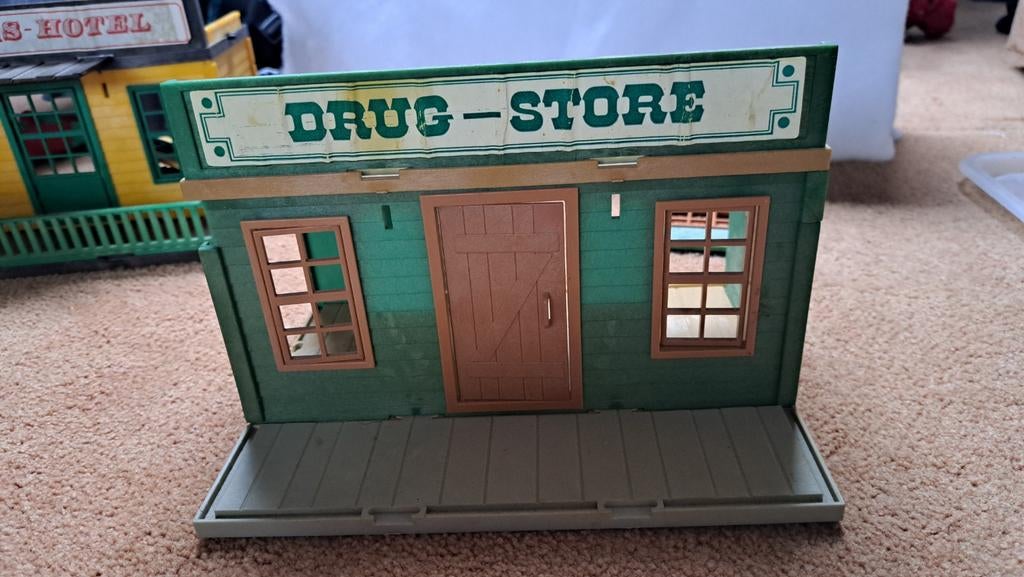 Playmobil western gebouw, Kinderen en Baby's, Speelgoed | Playmobil, Ophalen of Verzenden, Gebruikt