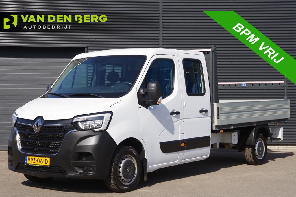 Renault Master T35 2.3 dCi L3 OPEN LAADBAK, 150PK, DC-7P, AI, Voorwielaandrijving, Gebruikt, Euro 6, 4 cilinders