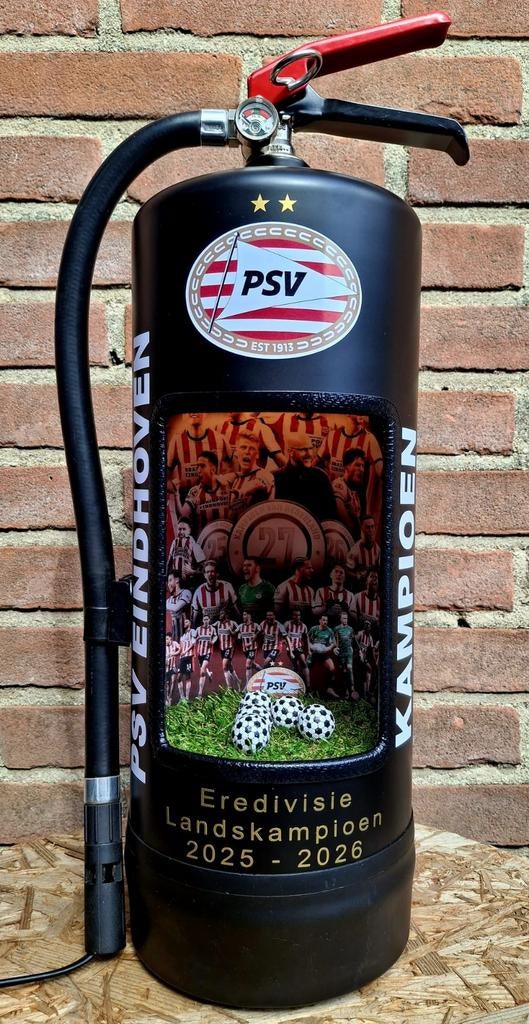 PSV Brandblusser Lamp, Huis en Inrichting, Ophalen of Verzenden, Nieuw