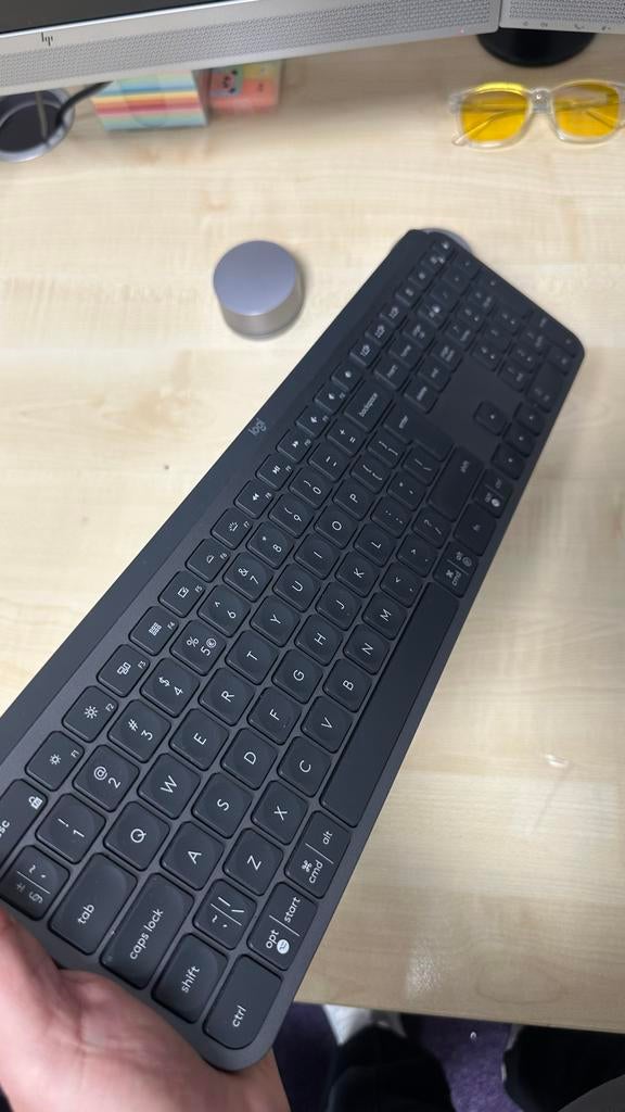 Logitech MX Keys Draadloos Toetsenbord - QWERTY, Computers en Software, Toetsenborden, Ophalen of Verzenden, Qwerty, Zo goed als nieuw