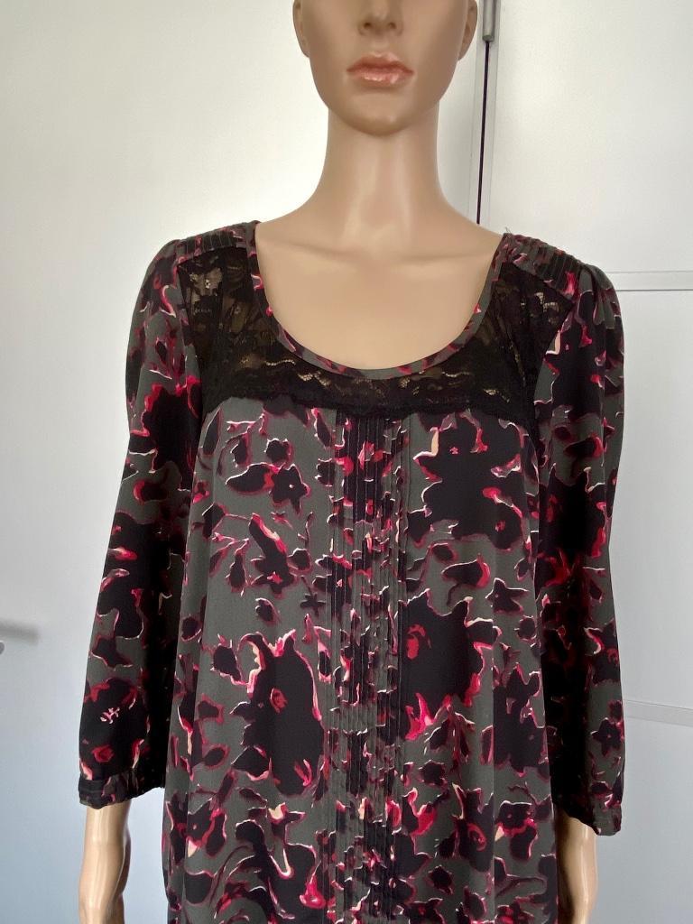 i118 Dept maat L=42 jurk jurkje zwart/grijs/roze/rood, Kleding | Dames, Jurken, Maat 42/44 (L), Ophalen of Verzenden, Zo goed als nieuw