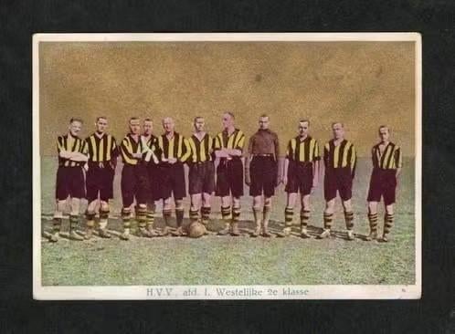 Voetbalplaatje HVV Den Haag Jaren 20/30., Verzamelen, Ophalen of Verzenden, Zo goed als nieuw
