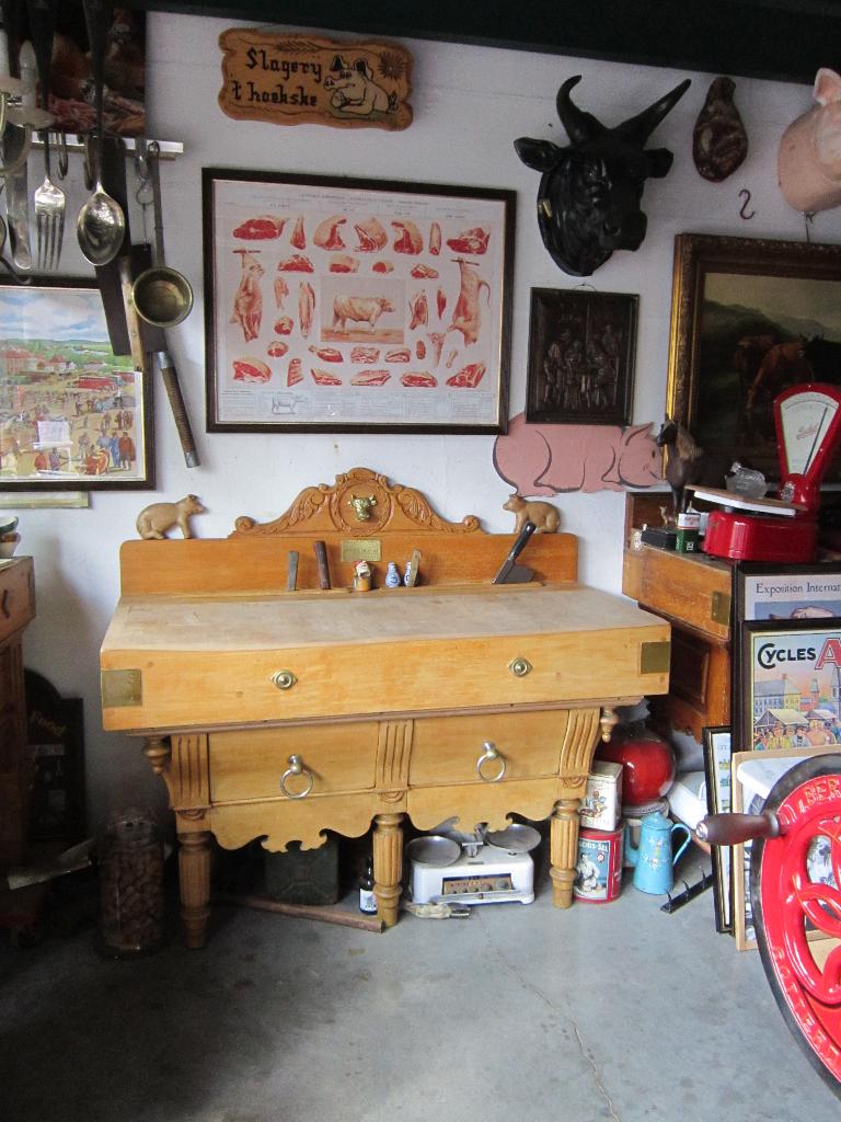 kapblok , hakblok ,, Antiek en Kunst, Ophalen