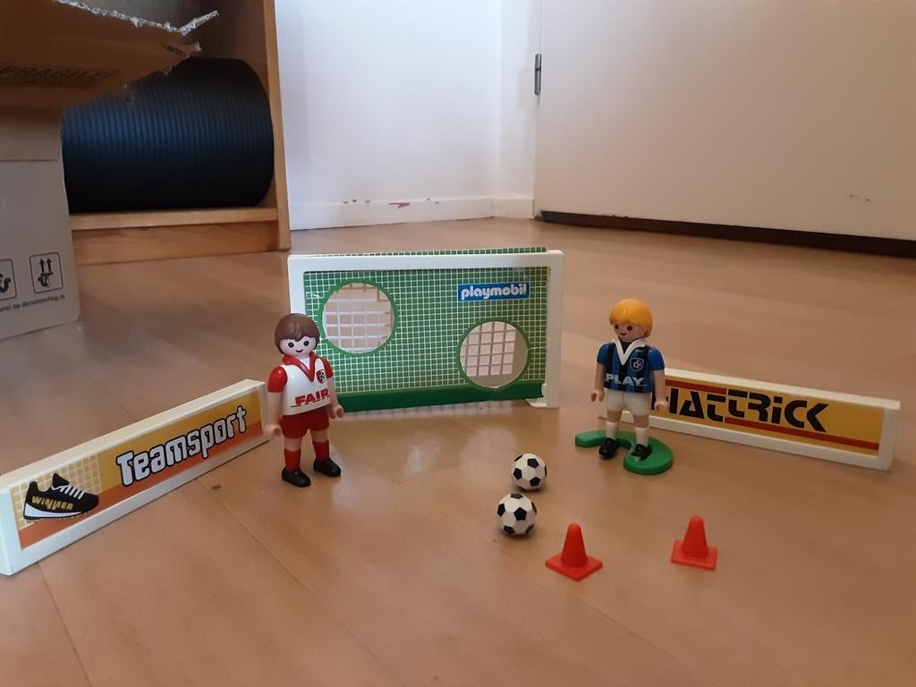 Playmobil voetballers Fair Play set 4701, Ophalen of Verzenden