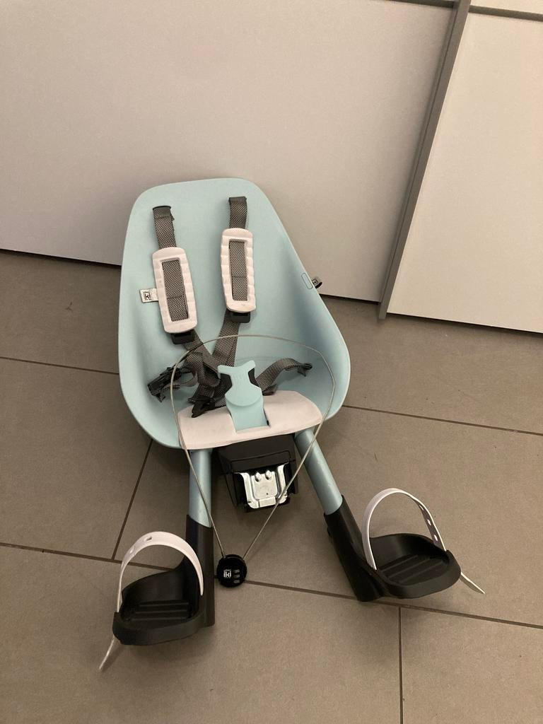 Urban iki voorzitje Aotake mint blue, Fietsen en Brommers, Fietsaccessoires | Fietsstoeltjes, Gebruikt, Voorzitje, Voetsteuntjes