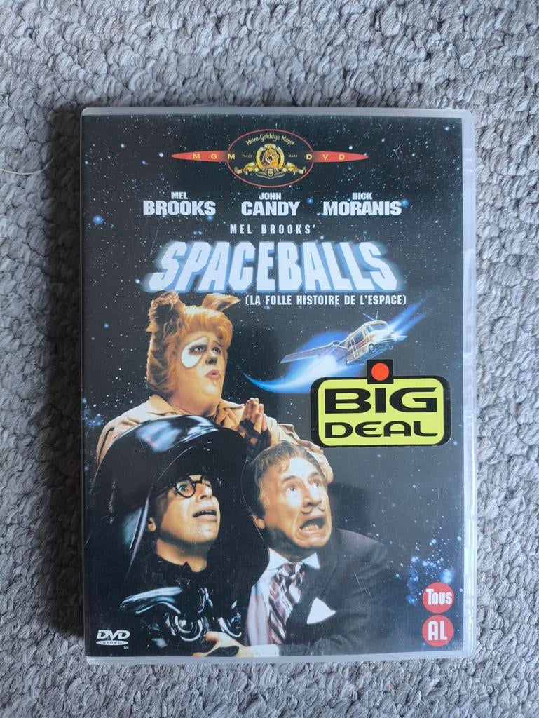 Spaceballs dvd, Ophalen of Verzenden, Zo goed als nieuw