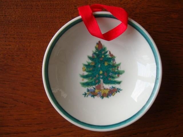 Kerst "Wandbordje/Schaaltje" 'Kerstboom' Nieuw, Ophalen of Verzenden, Nieuw