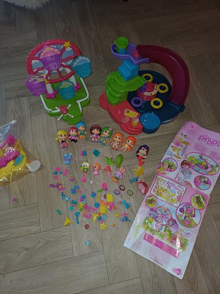Pinypons draaimolen en splash, Kinderen en Baby's, Speelgoed | My Little Pony, Ophalen of Verzenden, Gebruikt