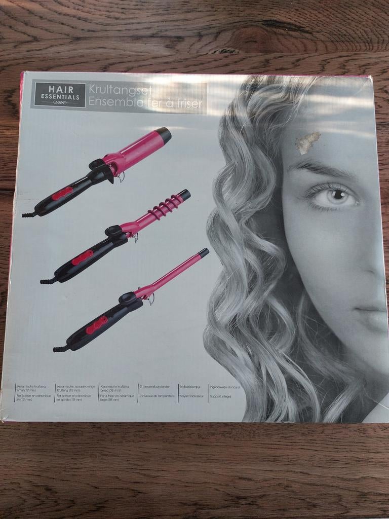 Krultang 3 delig, Ophalen of Verzenden, Nieuw, Krultang of Stijltang