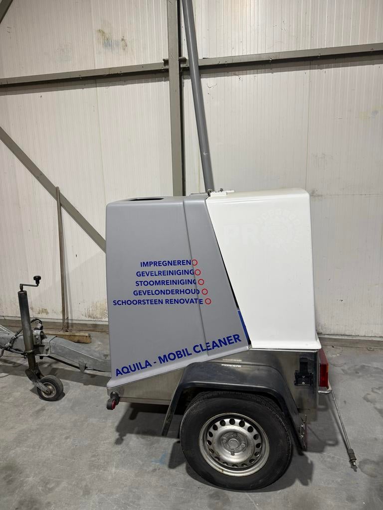 Mobiele Hogedrukreiniger Warm Water - Aquila Mobil Cleaner, Tuin en Terras, Hogedrukreinigers, Ophalen of Verzenden, Gebruikt
