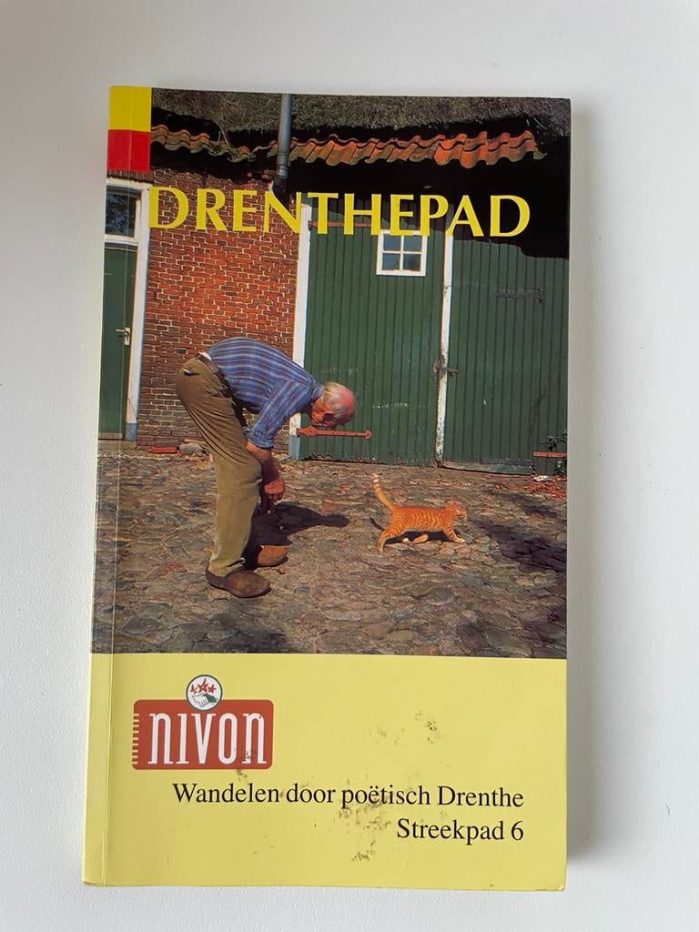 wandelgids Drenthepad LAW streekpad 6 262 km 2003 Drente, Boeken, Ophalen of Verzenden, Gelezen, Benelux, Fiets- of Wandelgids