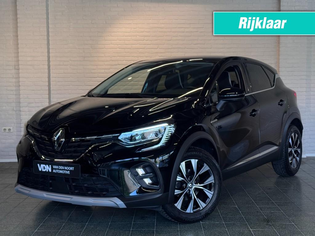 Renault CAPTUR 1.0 TCe Techno 91pk Navi Camera Stoelv Clima, Met garantie (alle), Zwart, 3 cilinders, SUV of Terreinwagen