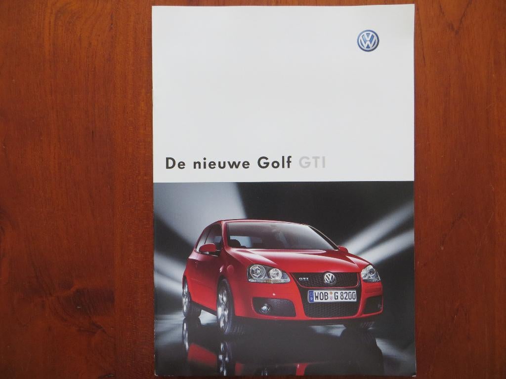 Volkswagen Golf GTI (okt. 2004), Boeken, Ophalen of Verzenden, Nieuw, Volkswagen