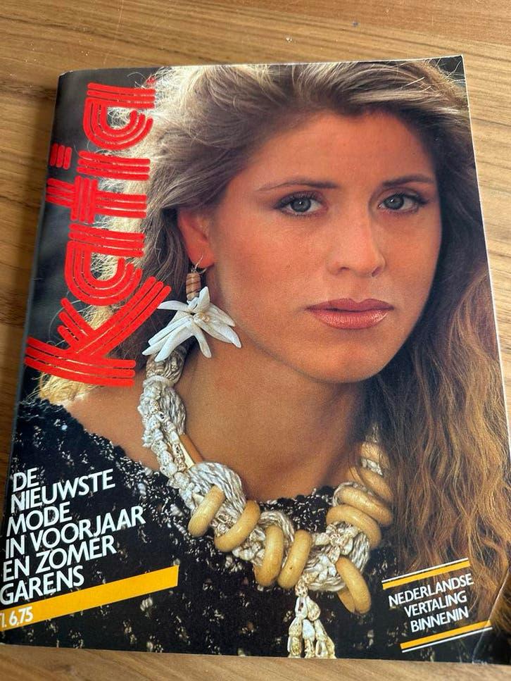 Katia brei Magazine vintage 1984, Ophalen of Verzenden, Gebruikt, Breien of Haken, Patroon of Boek