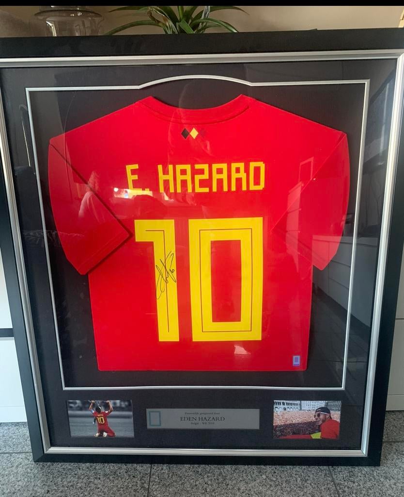 Ingekaderd truitje Eden Hazard, Ophalen, Nieuw, Buitenlandse clubs, Shirt