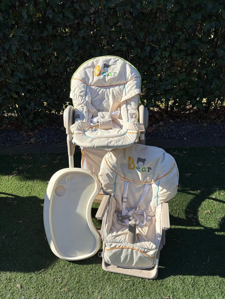Kinderstoel met babyset, Ophalen, Gebruikt, Meegroeistoel, Gordel(s)