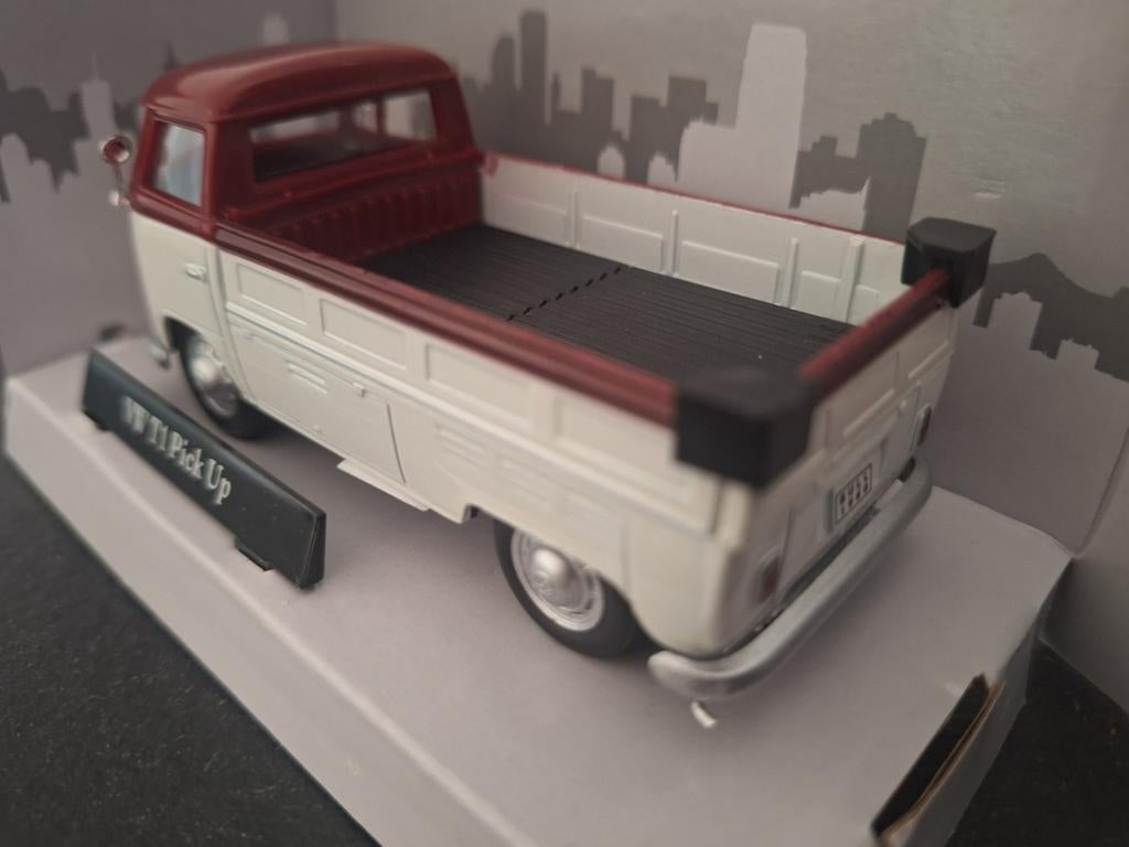 Volkswagen T1 Pick-up Schaal 1:43, Overige merken, Auto, Nieuw, Cararama