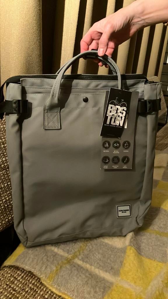 Norlander Boston rugtas / fietstas, Ophalen of Verzenden, Zo goed als nieuw, Rugzak