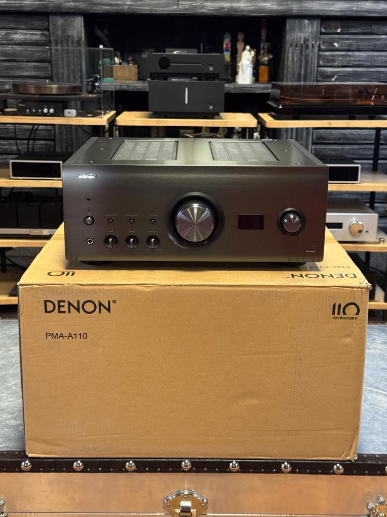 Denon PMA-A110  B-stock model, Nieuw, 60 tot 120 watt, Stereo, Ophalen