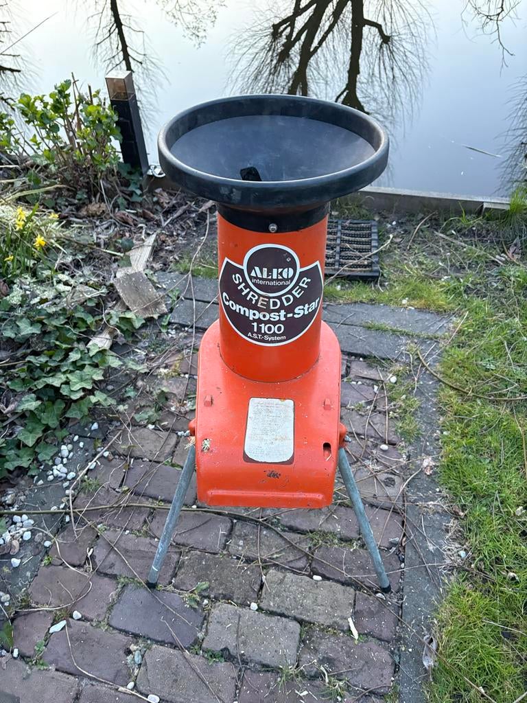 AL-KO Compost-Star 1100 Hakselaar - Gebruikt, Tuin en Terras, Hakselaars, Ophalen, Gebruikt, Elektrisch