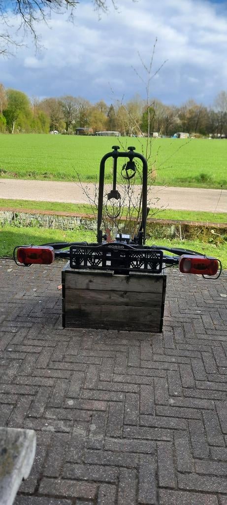 Cordo Carry Fietsendrager inklapbaar., Ophalen of Verzenden, 2 fietsen, Gebruikt, Trekhaakdrager