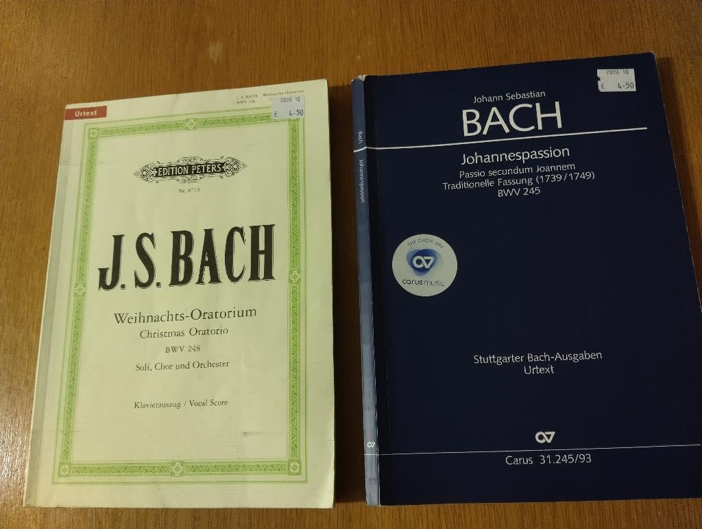 Nr.  1024 Bladmuziek voor Orgel/Koor/Orkest/Oratorium, Gebruikt, Ophalen of Verzenden, Artiest of Componist, Klassiek