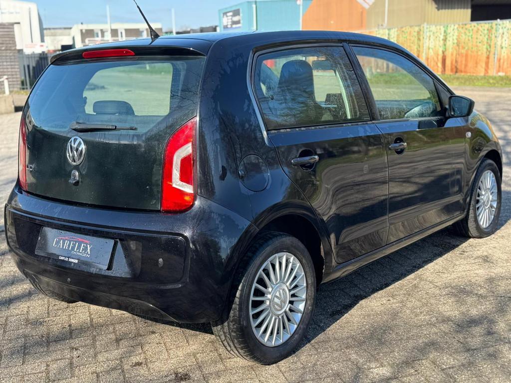 Volkswagen Up! 1.0 high up! Airco/Cruise/NAVI, Auto's, Volkswagen, Voorwielaandrijving, Euro 5, Gebruikt, Up!
