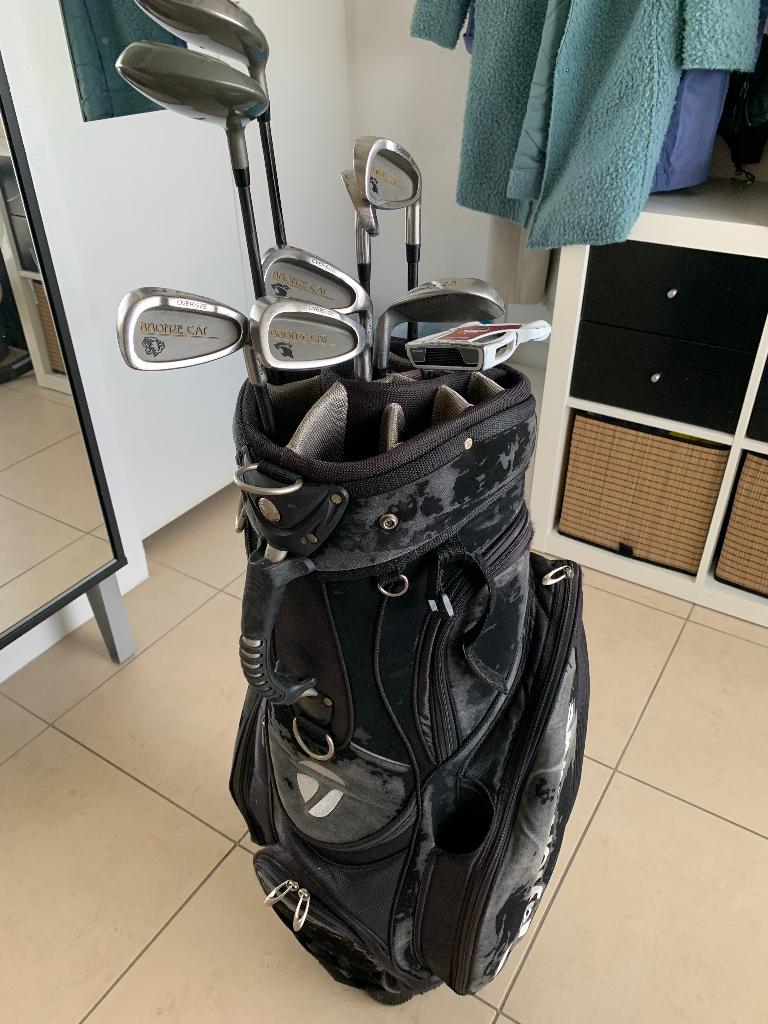 Golfset (heren) Cougar “bronze cat”, Ophalen, Gebruikt, Set, Overige merken
